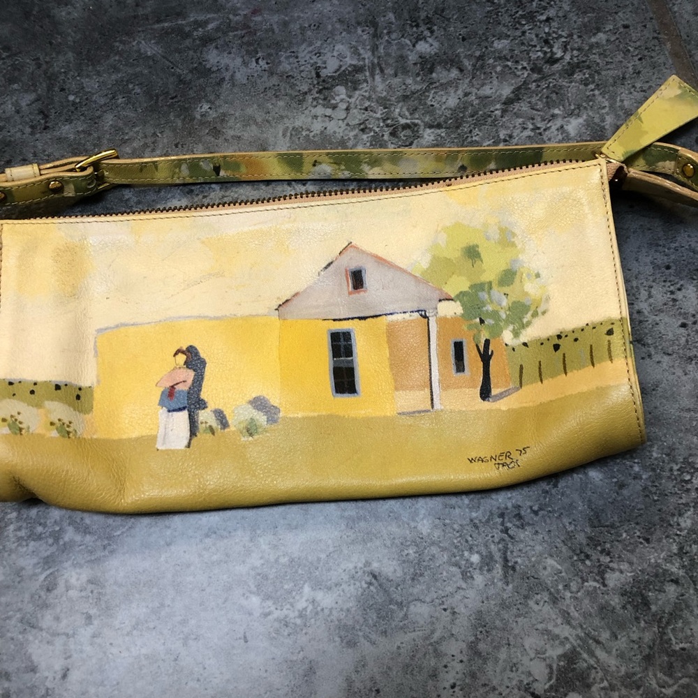Clutch, hand painted vintage - Picture 6 of 6